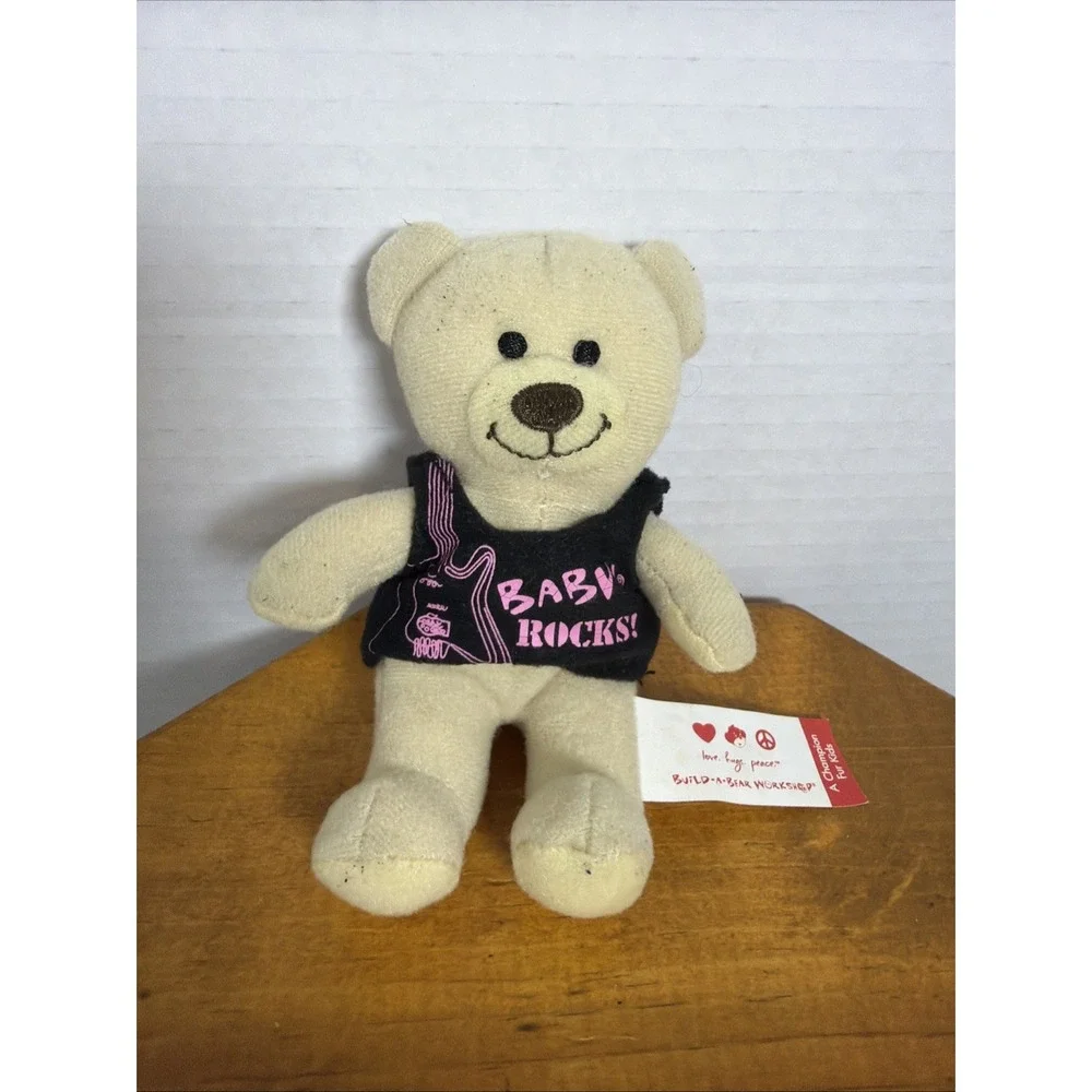 Build A Bear Mini Plush BABW Rocks McDonald's Happy Meal 2009‎